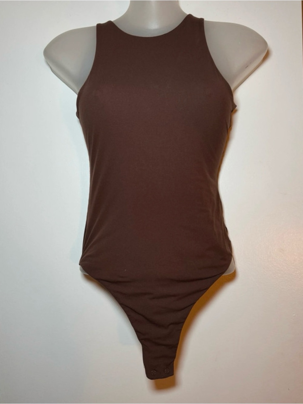 Skims brown bodysuit size M- Kim Kardashian
